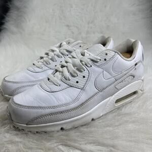 Nike Air Max 90 LTR Men's Shoes White CZ5594-100 Size 10.5